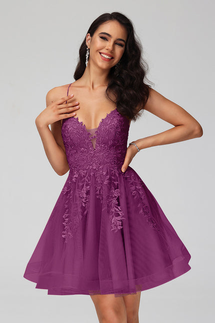 Robe Cocktail Bustier Dentelle - gallery 9