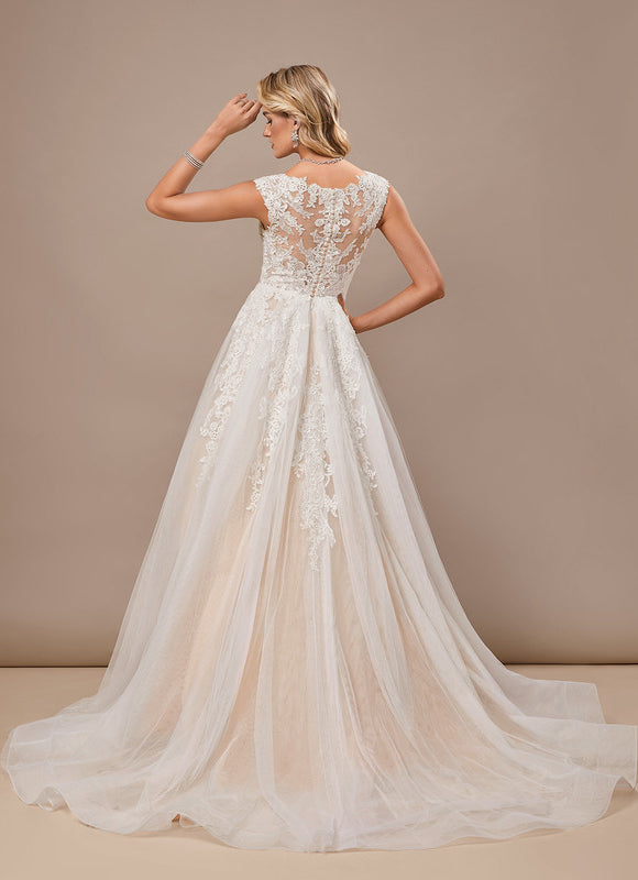 Robe De Mariee Dentelle Princesse - gallery 7