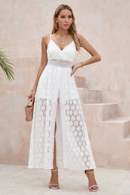 Robe Longue Dos Nu Dentelle