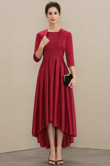 Robe Dentelle Rouge Chic - gallery 4