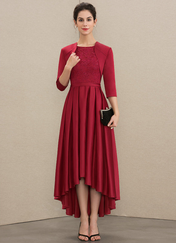 Robe Dentelle Rouge Chic - gallery 4