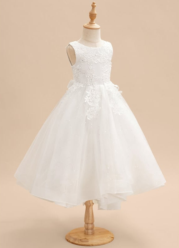 Robe Dentelle Fille Mariage Chic - gallery 1