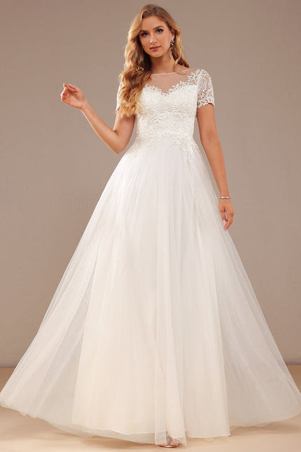 Robe Dentelle Tulle Fluide