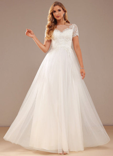 Robe Dentelle Tulle Fluide