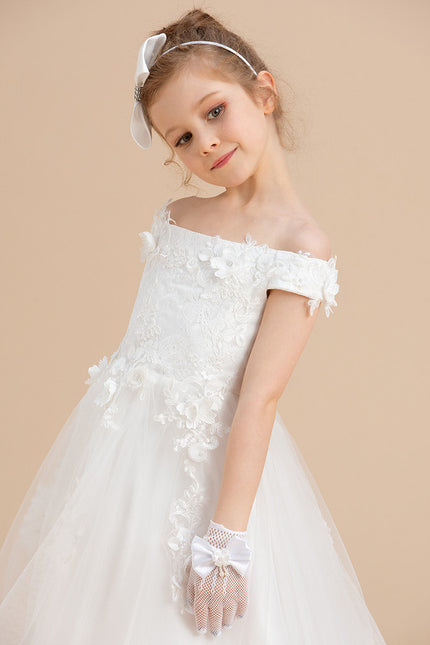 Robe Dentelle Éclat De Rêve Floral - gallery 1