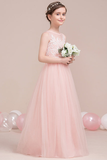 Robe Demoiselle D'Honneur Dentelle Longue - gallery 2