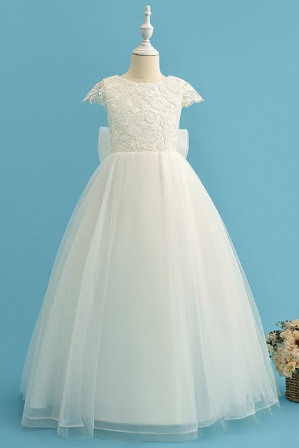 Robe Dentelle Blanche Légère - gallery 6