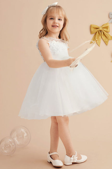 Robe Dos Nu Dentelle Blanche - gallery 3