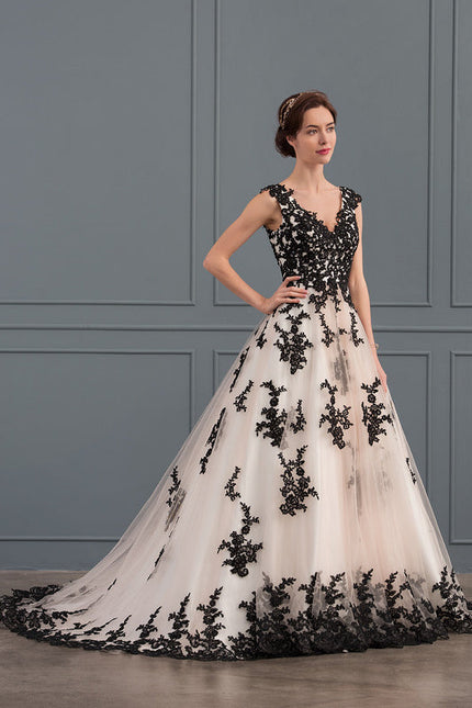Robe Dentelle Tulle Haute Couture - gallery 3