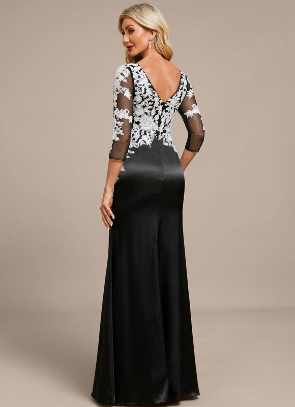 Robe Dentelle Paillettes - gallery 6