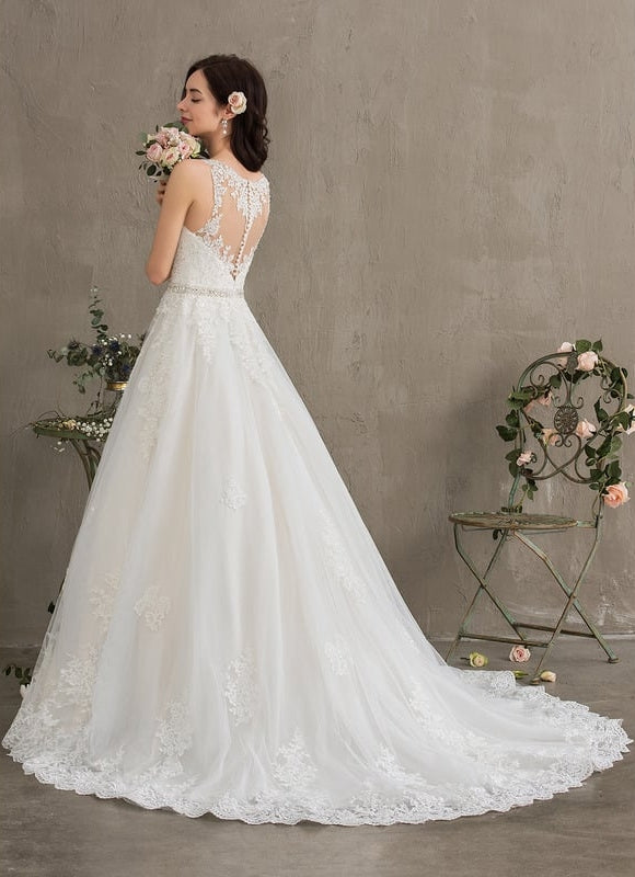 Robe Dentelle Élégance Tulle Dentelle - gallery 8