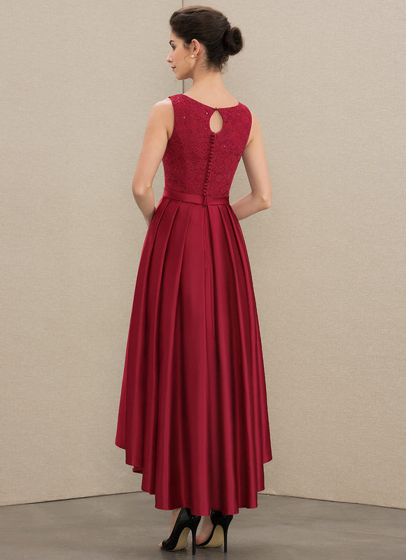 Robe Dentelle Rouge Chic - gallery 1