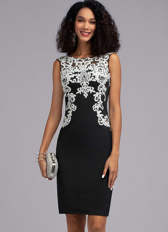 Robe Dentelle Ajustée Chic