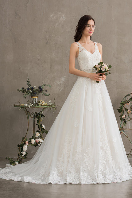 Robe Dentelle Élégance Tulle Dentelle - gallery 6