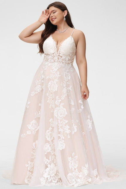 Robe Longue Ecru Dentelle - gallery 9