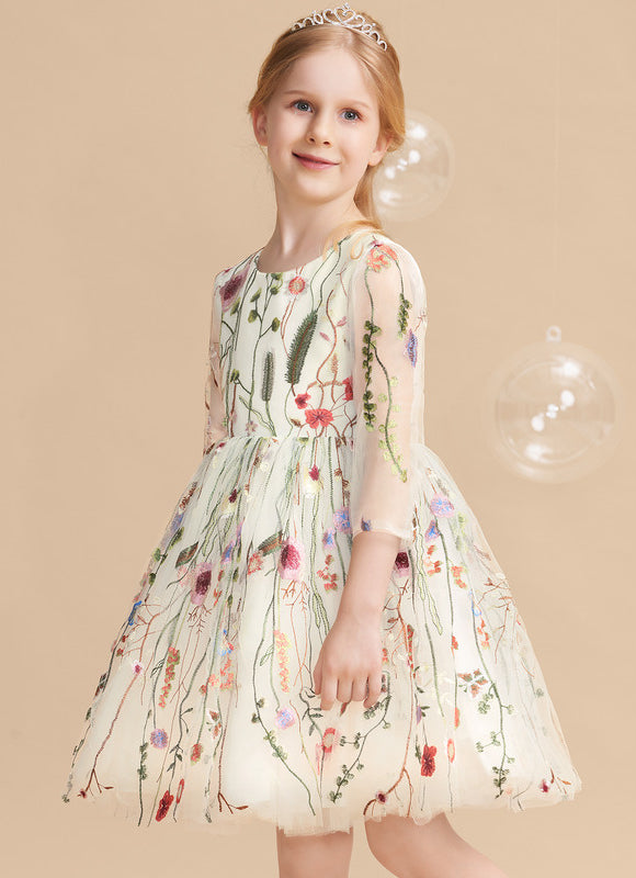 Robe Dentelle Florale Délicate