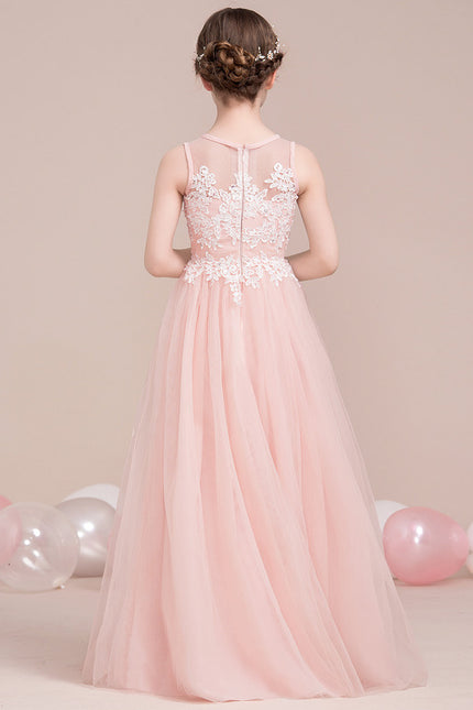 Robe Demoiselle D'Honneur Dentelle Longue - gallery 3