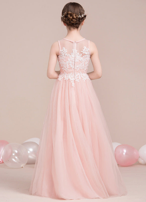 Robe Demoiselle D'Honneur Dentelle Longue - gallery 3