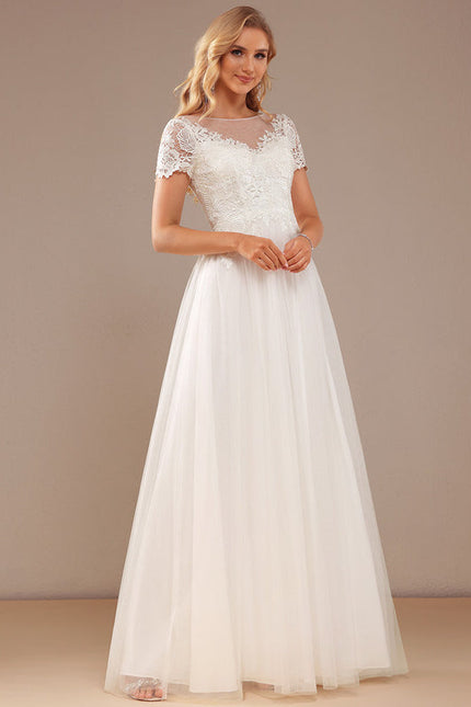 Robe Dentelle Tulle Fluide - gallery 5