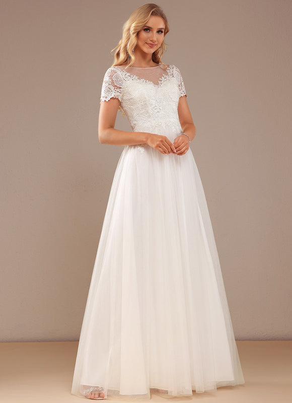 Robe Dentelle Tulle Fluide - gallery 5