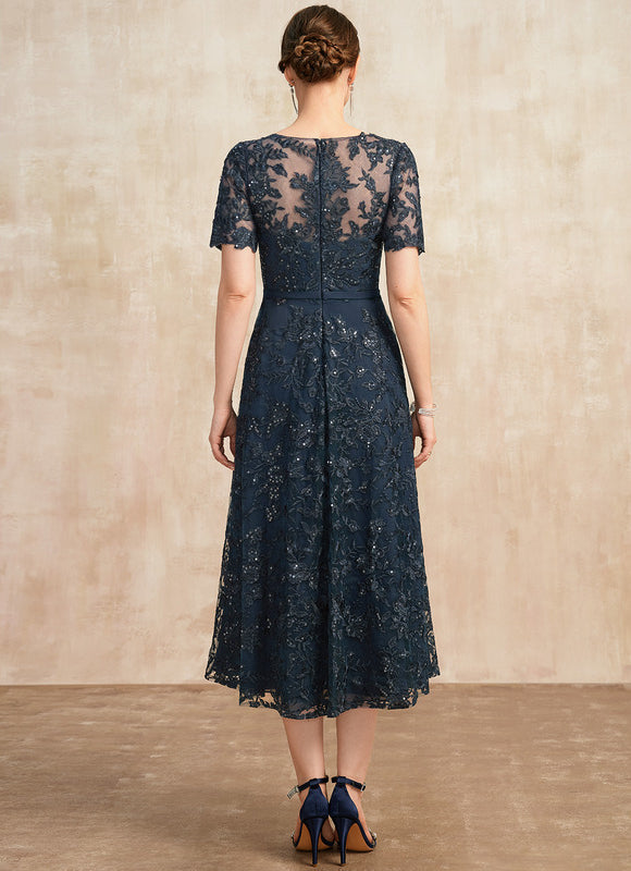 Robe Dentelle Sérénité Étoilée - gallery 3