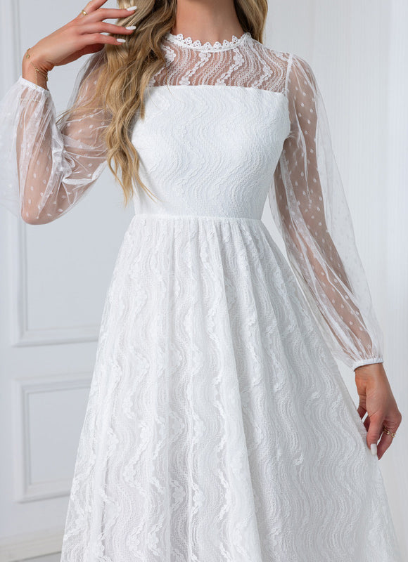 Robe Dentelle Blanche Mariage - gallery 3