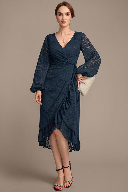 Robe Velours Dentelle - gallery 1