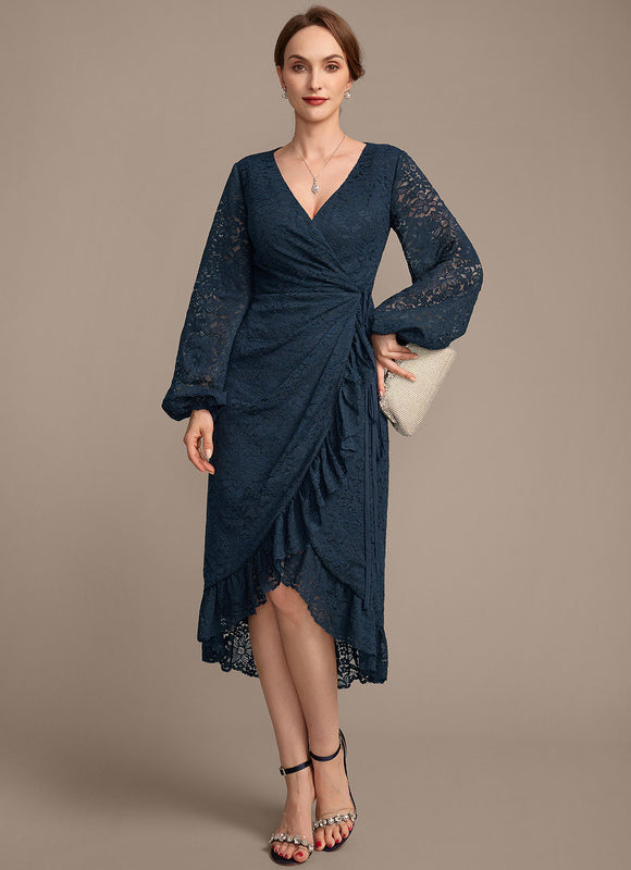 Robe Velours Dentelle - gallery 1