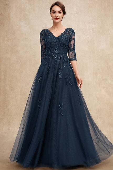 Robe Dentelle Vaporeuse Ornée - gallery 1