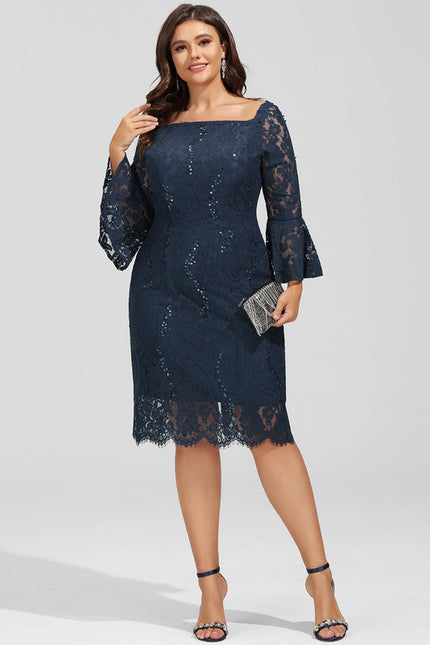 Robe Dentelle Nuit Étoilée - gallery 9