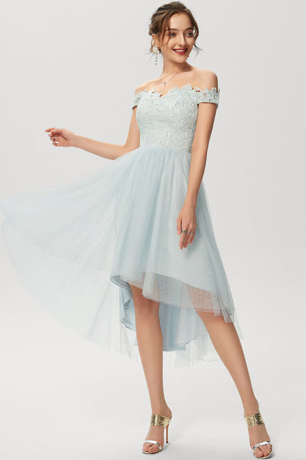 Robe Dentelle Tulle Aquatique - gallery 2