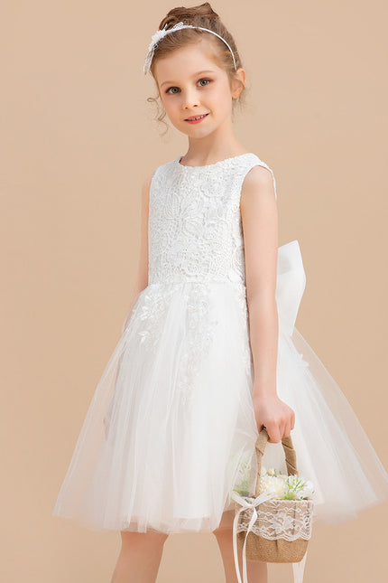 Robe Dentelle Enfant Nuptiale - gallery 2