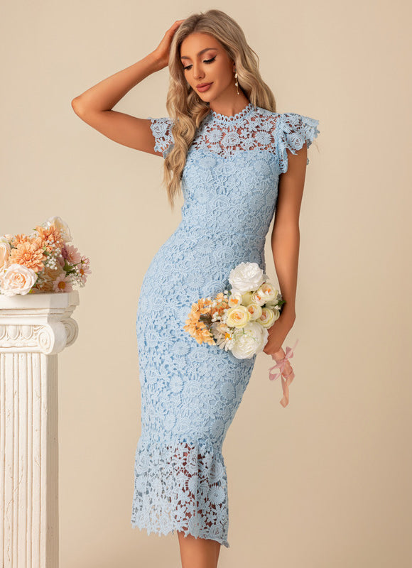 Robe Fourreau Dentelle Mariage