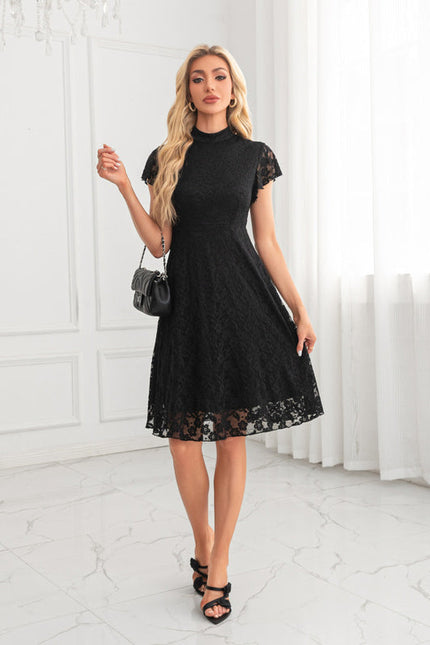 Robe En Dentelle Grande Taille - gallery 4