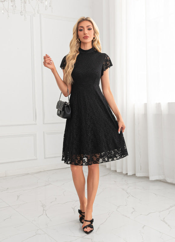 Robe En Dentelle Grande Taille - gallery 4