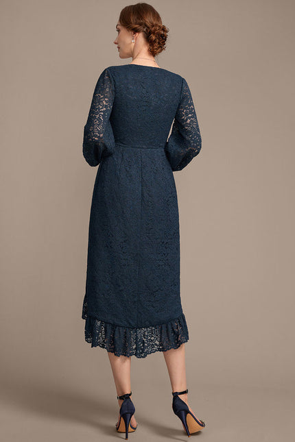 Robe Velours Dentelle - gallery 6