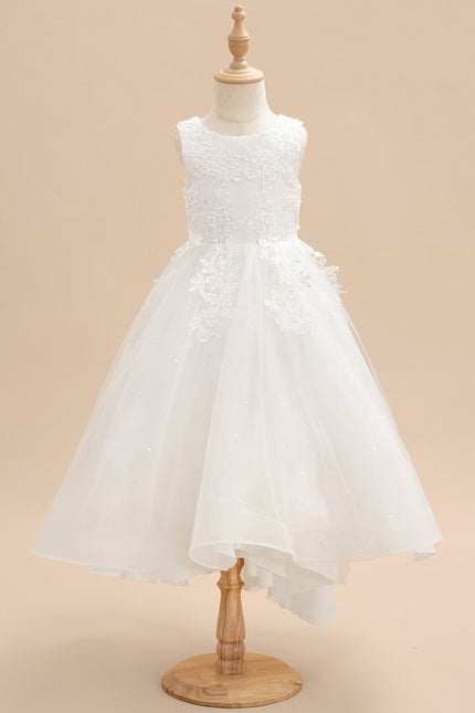 Robe Dentelle Fille Mariage Chic - gallery 2