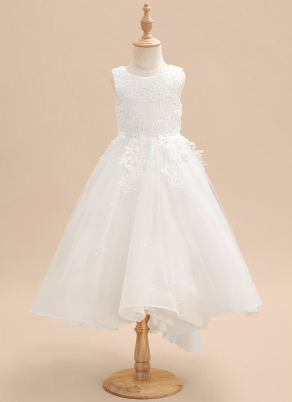 Robe Dentelle Fille Mariage Chic - gallery 2