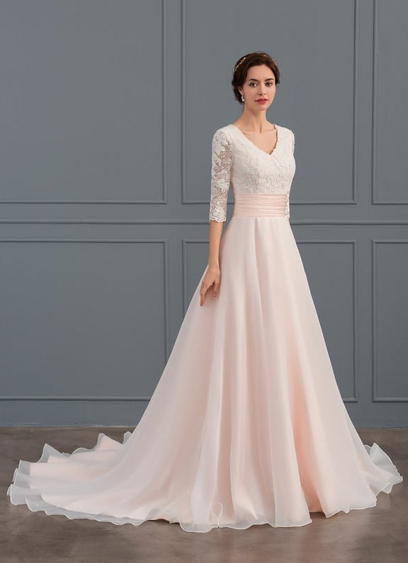 Robe Dentelle Épousée Élégante - gallery 3