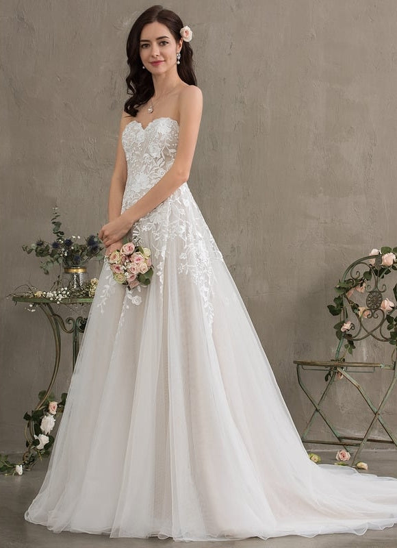 Robe Dentelle Écrue Élégante - gallery 6