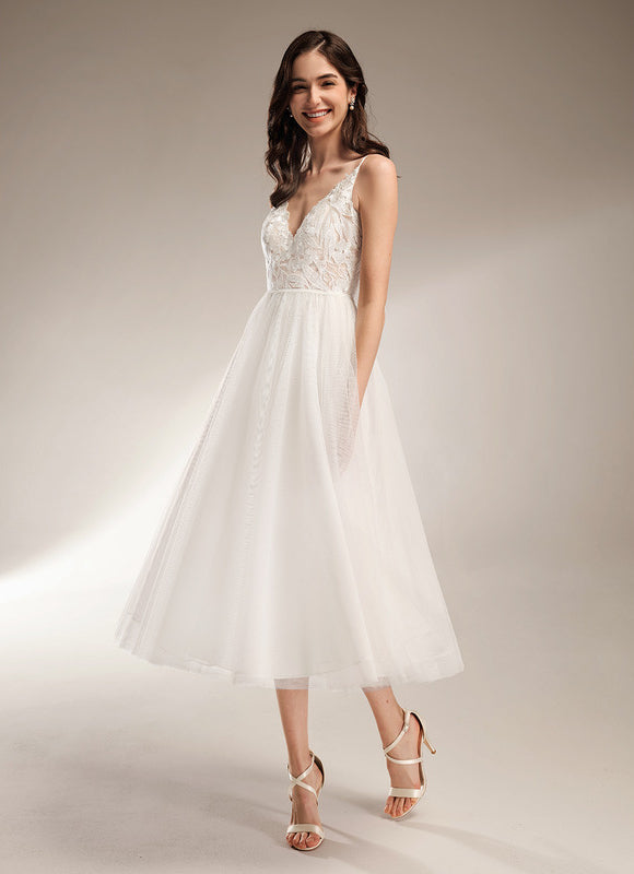 Robe Trapeze Blanche Dentelle