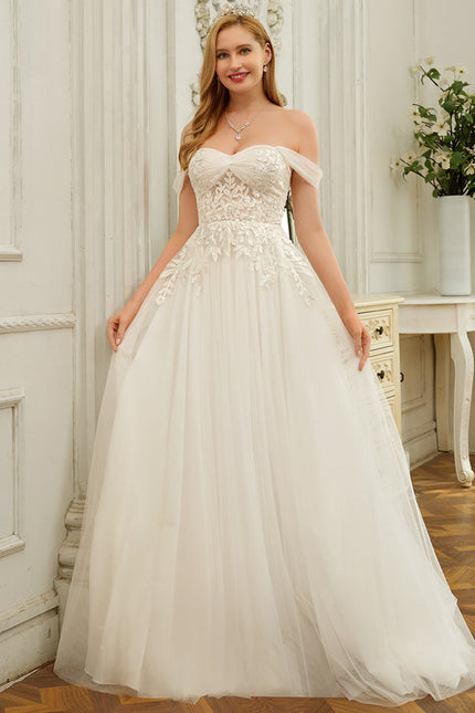 Robe Dentelle Epaule Dénudée - gallery 4