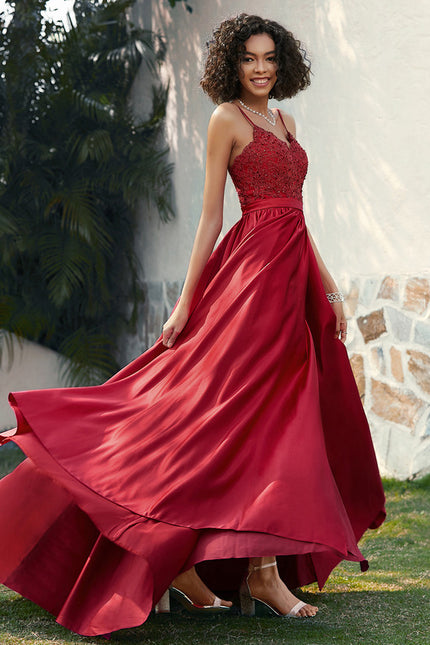 Robe Dentelle Ébène Rubis - gallery 4