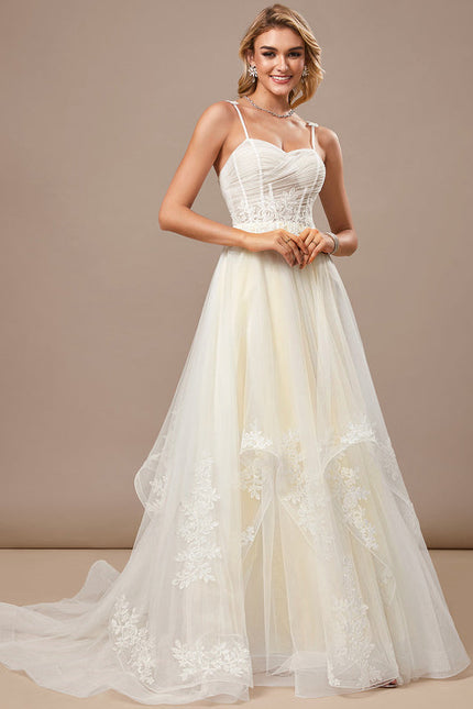 Robe Mariee Dentelle Dos Nu - gallery 1