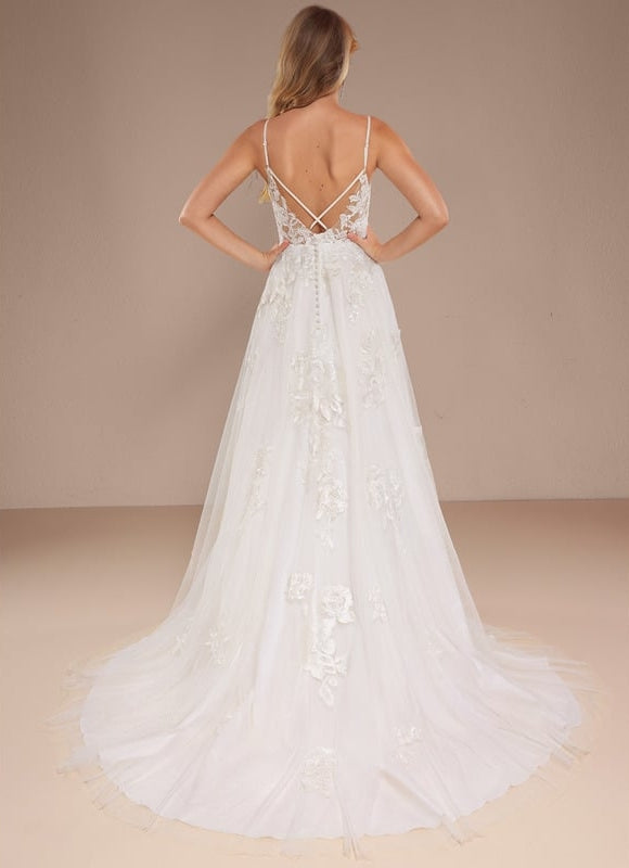 Robe Dentelle Éclat De Lune - gallery 6