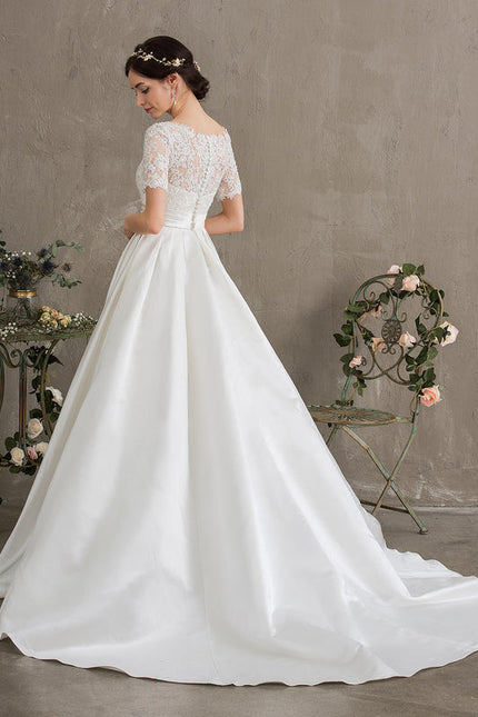 Robe Mariee Champetre Dentelle - gallery 6