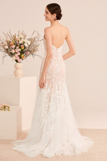 Robe De Mariee Voile Dentelle - gallery 5