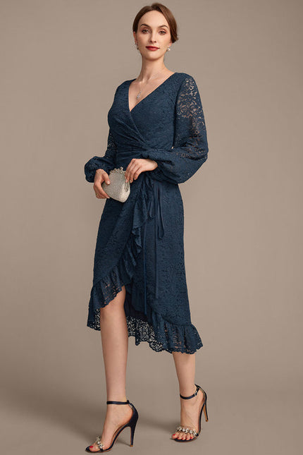 Robe Velours Dentelle