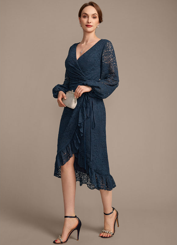 Robe Velours Dentelle