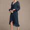 Robe Velours Dentelle